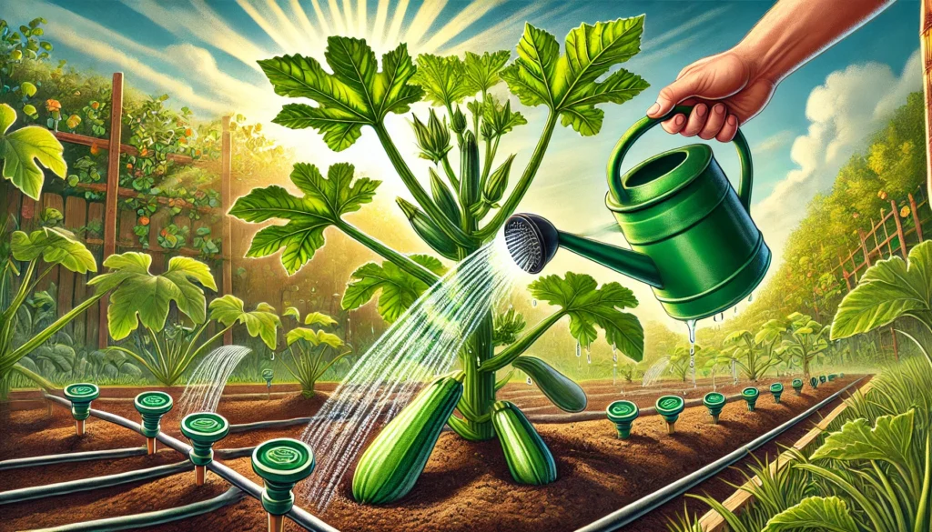 Watering and Fertilization for Zucchini