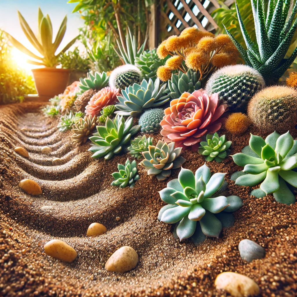 prepare soil for outdoor succulents